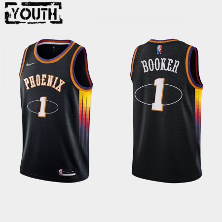 Maillot Basket Phoenix Suns Devin Booker 1 Nike 2021-22 City Edition Swingman - Enfant